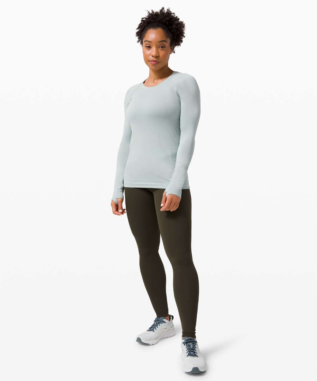 Lululemon Swiftly Tech Long Sleeve 2.0 - Hazy Jade / Hazy Jade