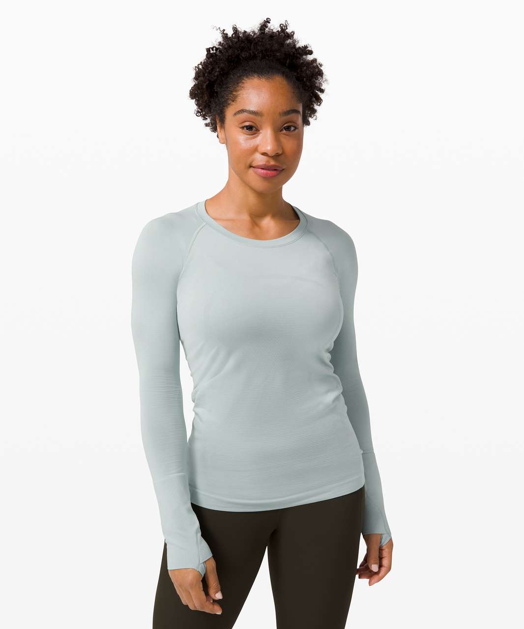 Lululemon Swiftly Tech Long Sleeve 2.0 - Hazy Jade / Hazy Jade