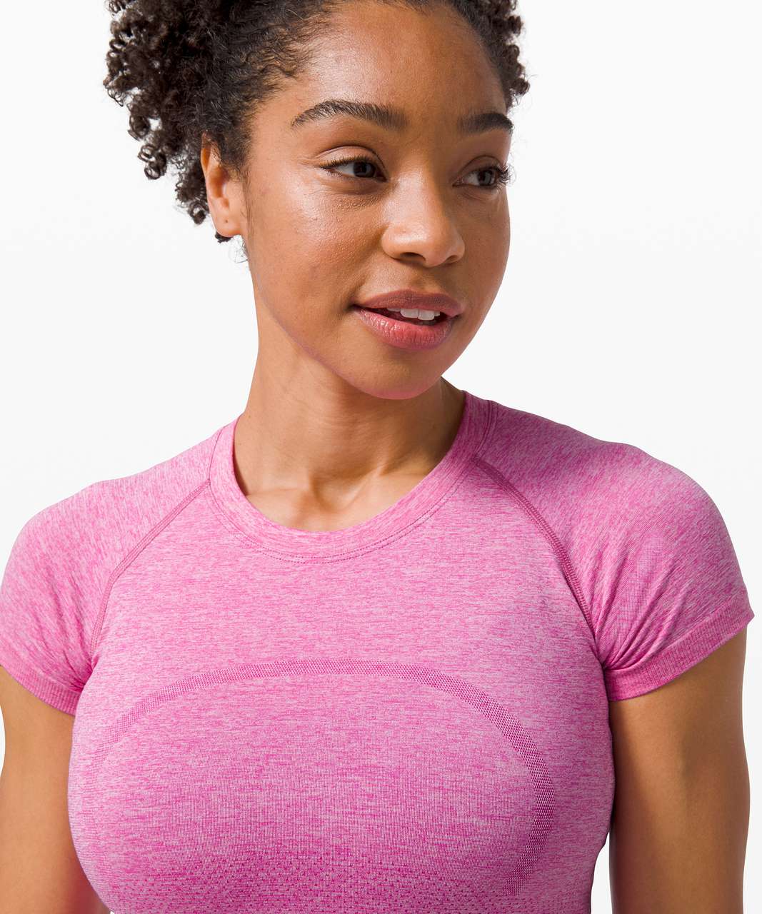 LULULEMON Swiftly Tech 2.0 Short Sleeve Top 4 Magenta Purple Highlight