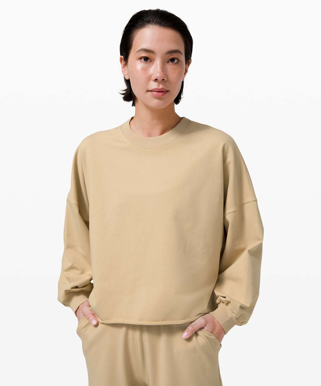 Lululemon LA Oversized Boxy Crew - Trench