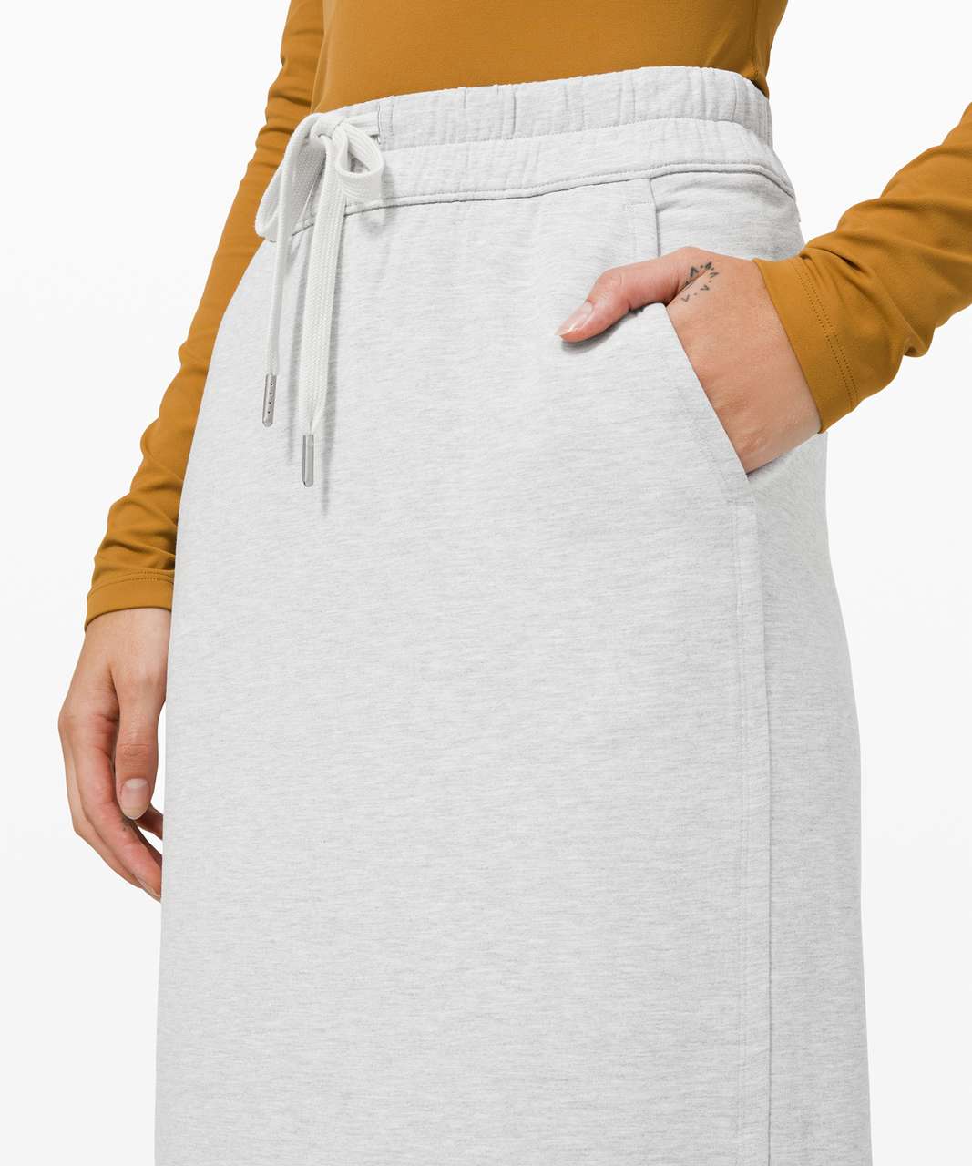 Lululemon Bound to Bliss Skirt - Heathered Core Ultra Light Grey