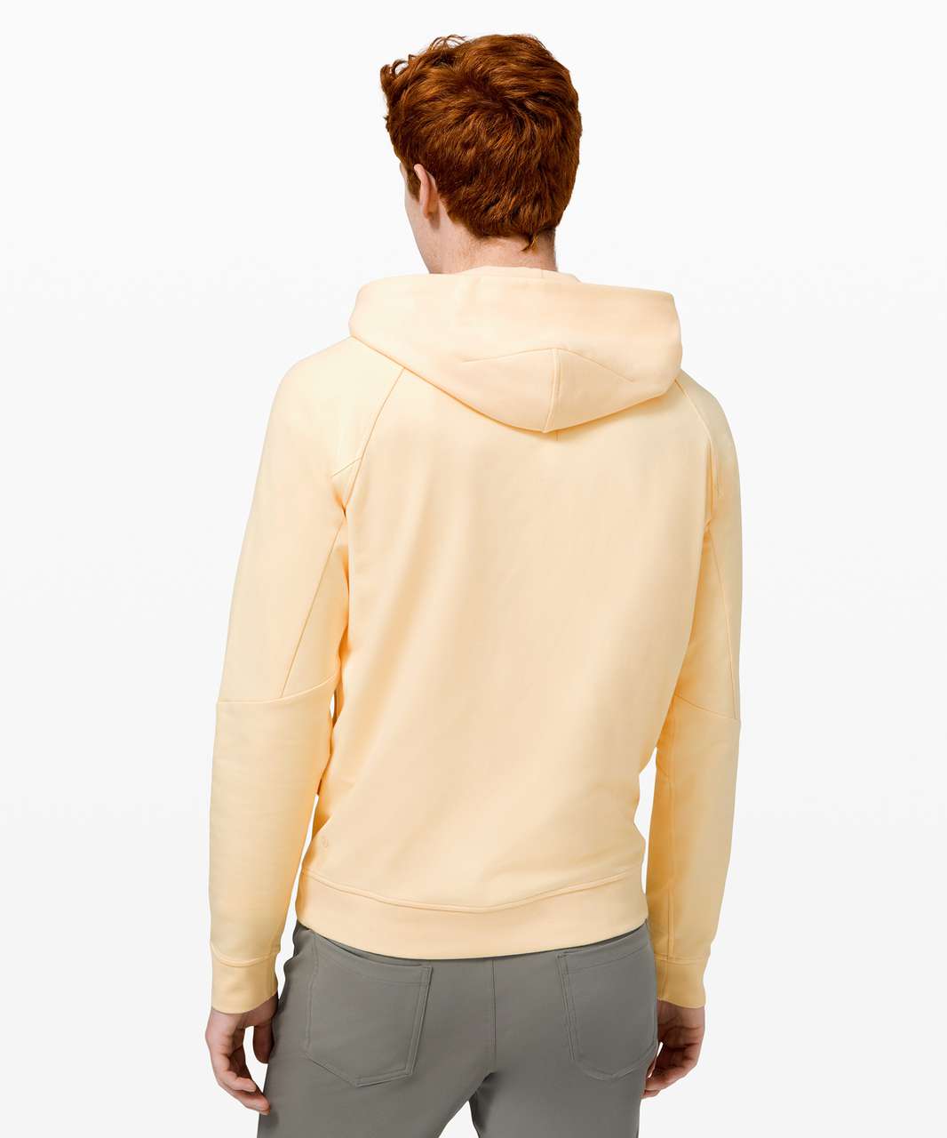 MENS FRENCH TERRY HOODIE CREAM