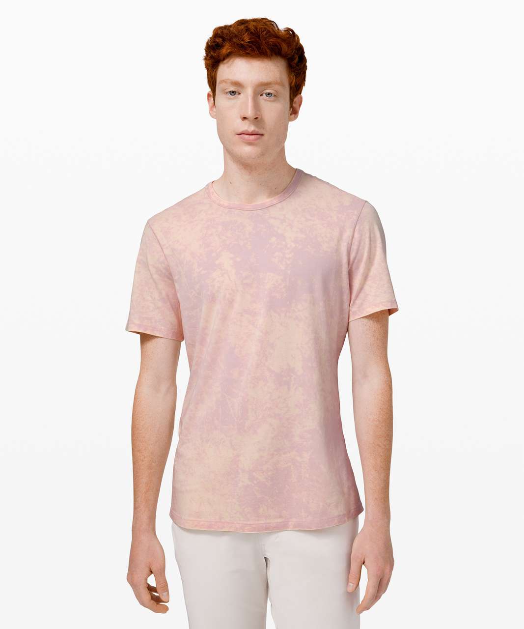 Lululemon 5 Year Basic Tee - Cloudy Wash Misty Pink