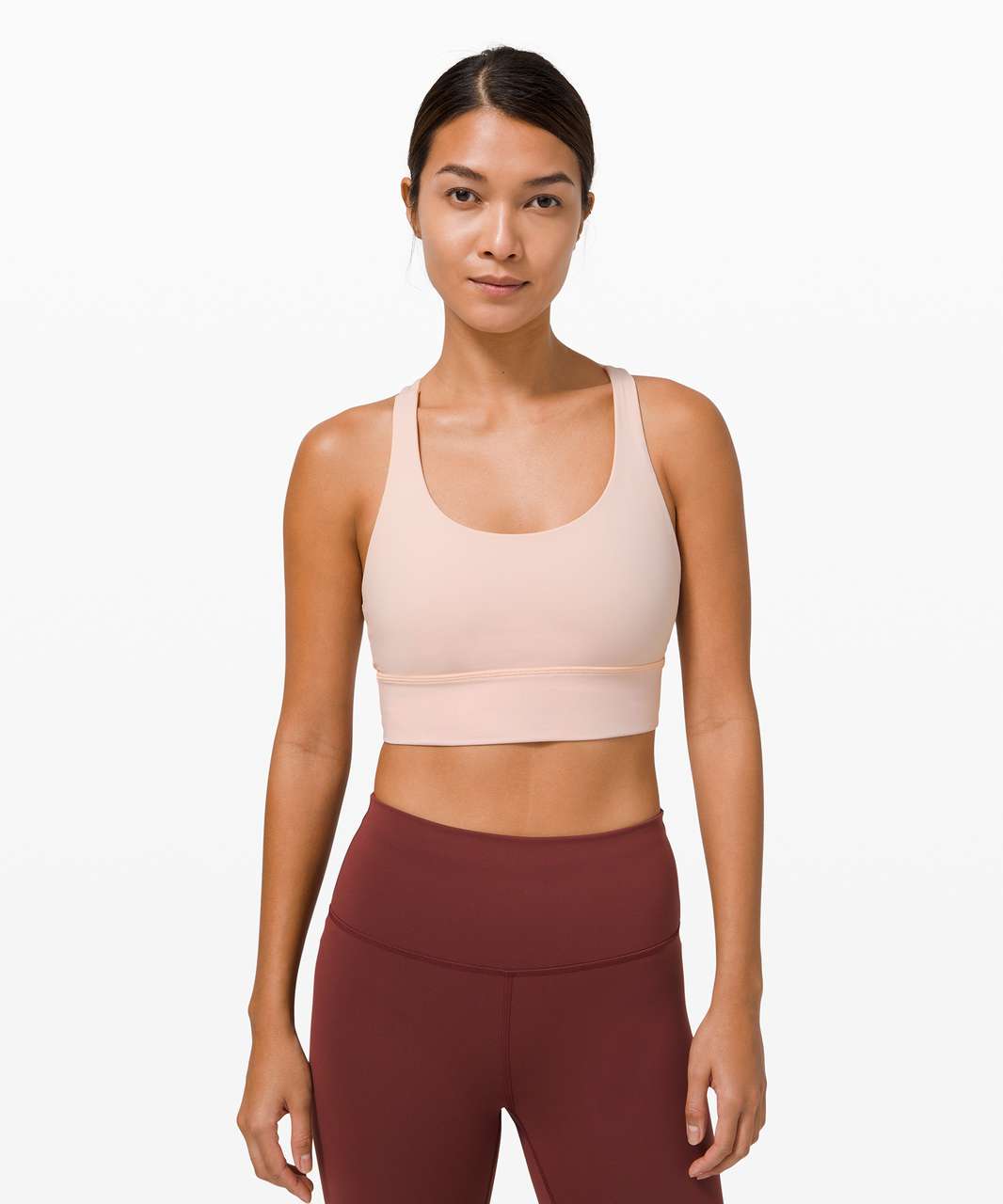 Lululemon Energy Bra - Light Coral - lulu fanatics