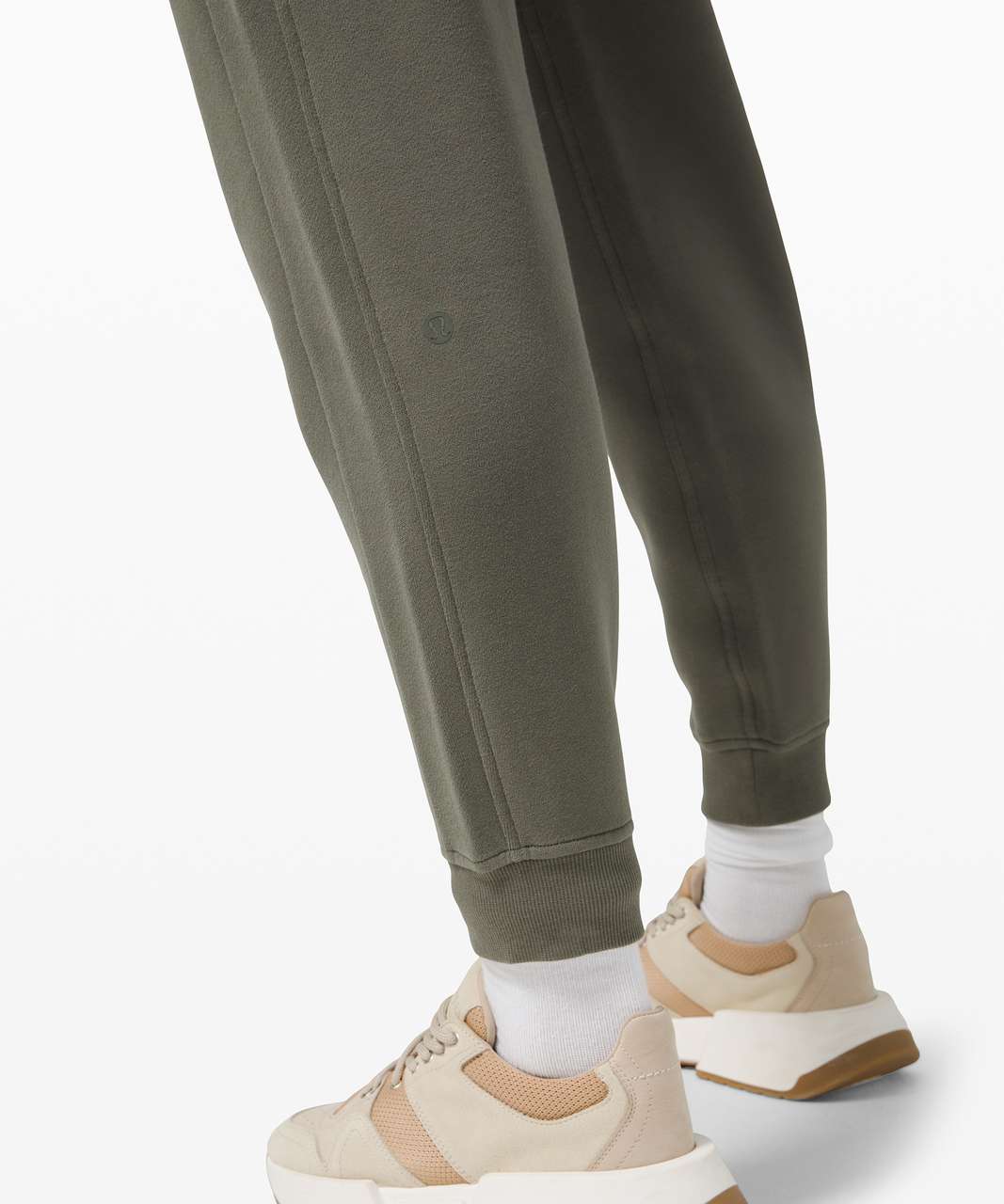 Lululemon Scuba High-Rise Jogger *Fleece 28 - Grey Sage - lulu fanatics