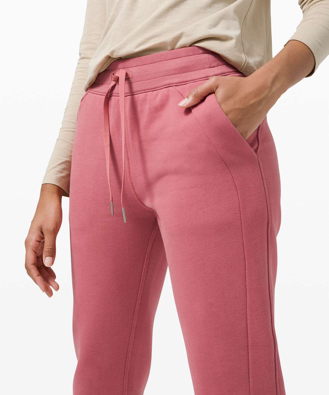 Lululemon Women's Scuba High Rise Jogger Size 20 in Pink - $105 New With  Tags - From Tomi