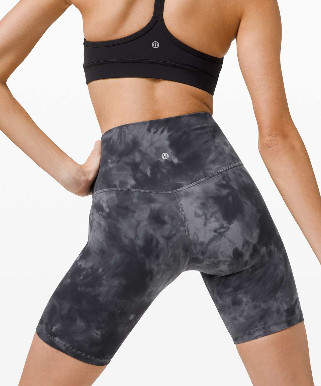 NWT Lululemon Align HR Short 8” *Nulu Size 4 Diamond Dye Graphite