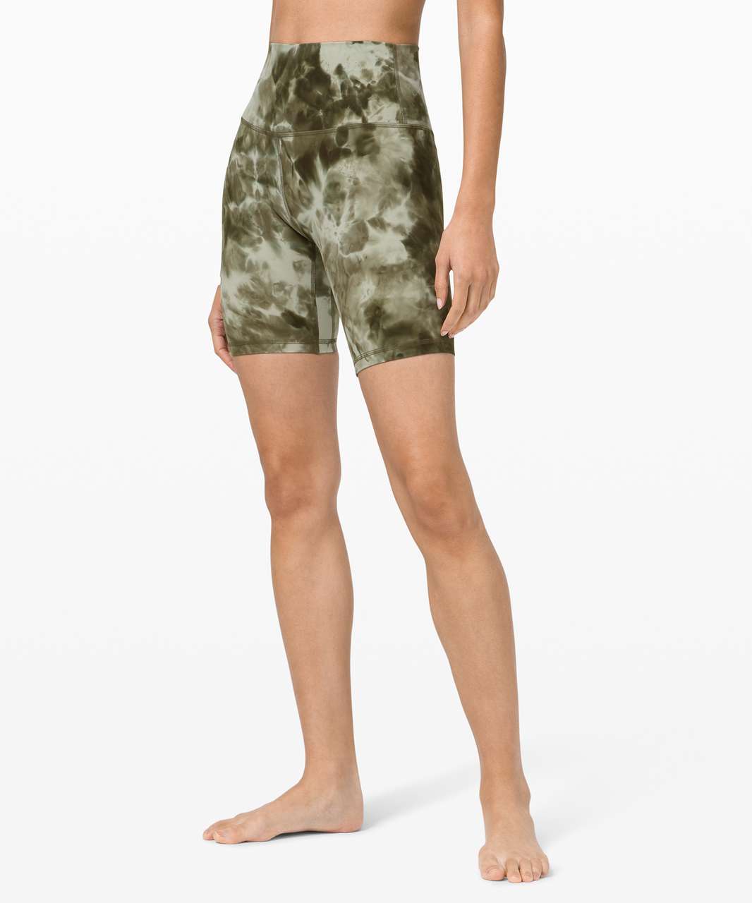 Lululemon Align Short 8" *Diamond Dye - Diamond Dye Light Sage Army Green Dark Olive