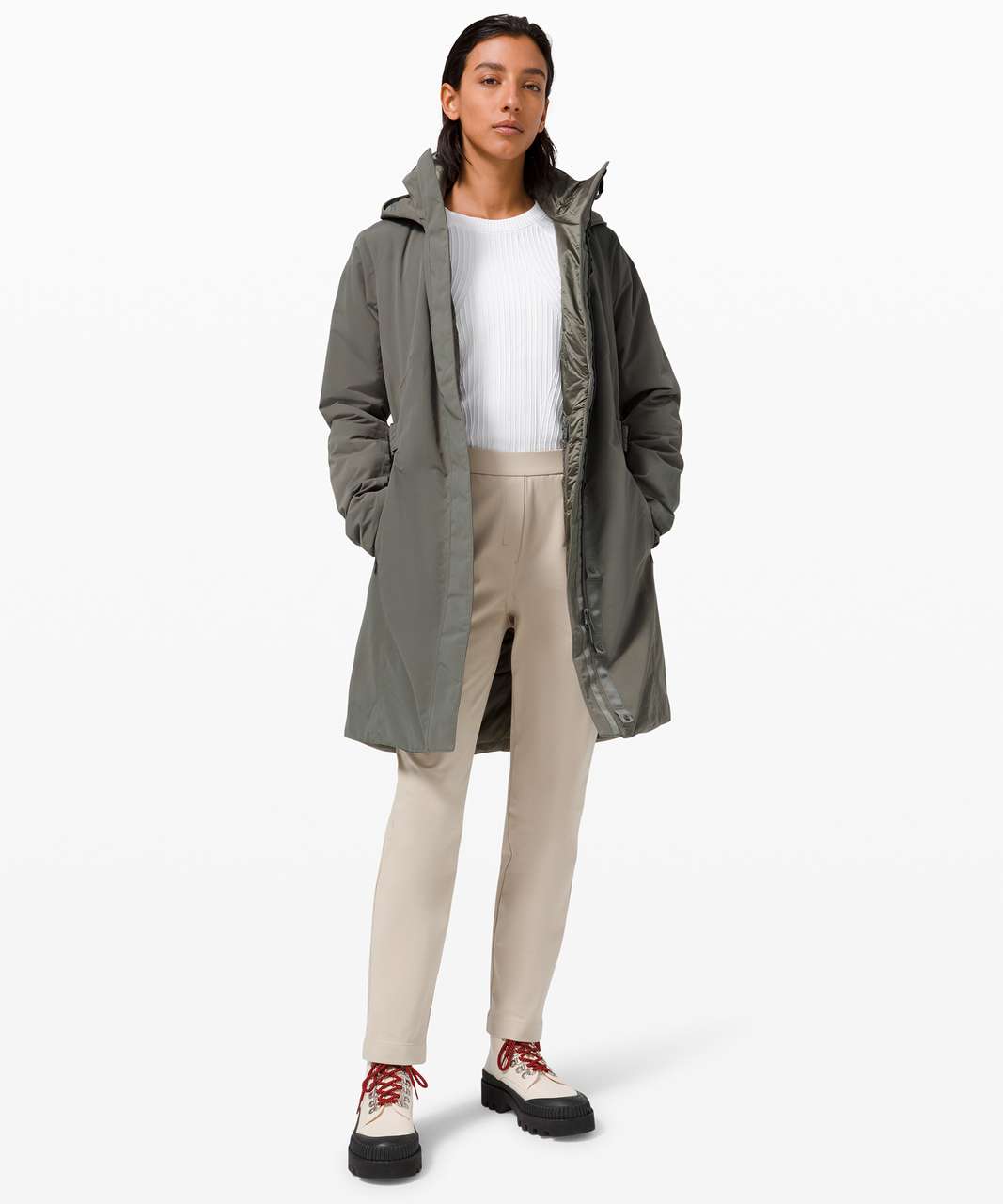 Lululemon Apres It All Jacket - Grey Sage