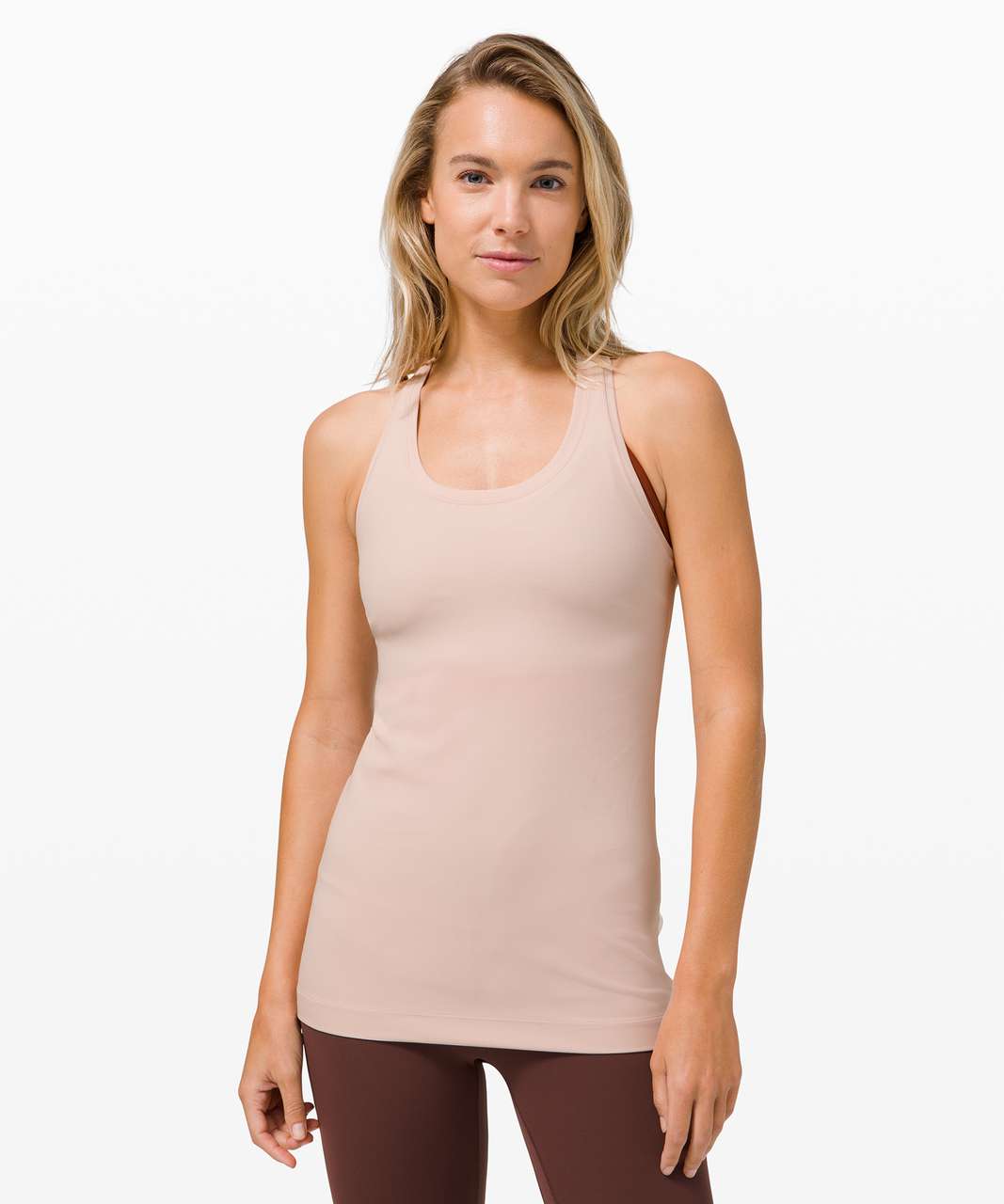 Lululemon Cool Racerback II *Nulu - Feather Pink - lulu fanatics