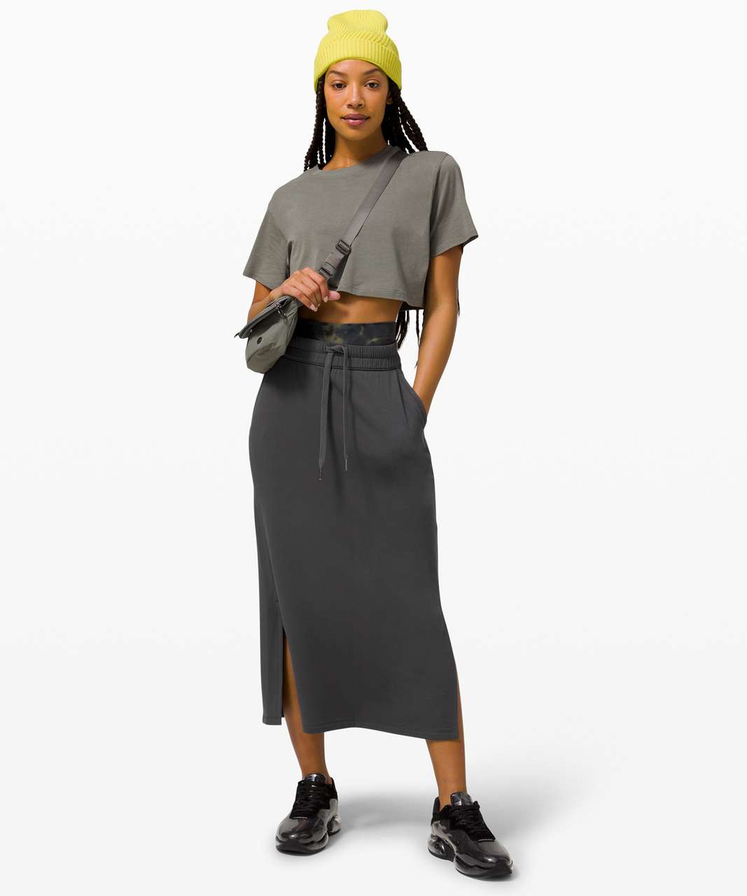 Lululemon Bound to Bliss Skirt - Graphite Grey