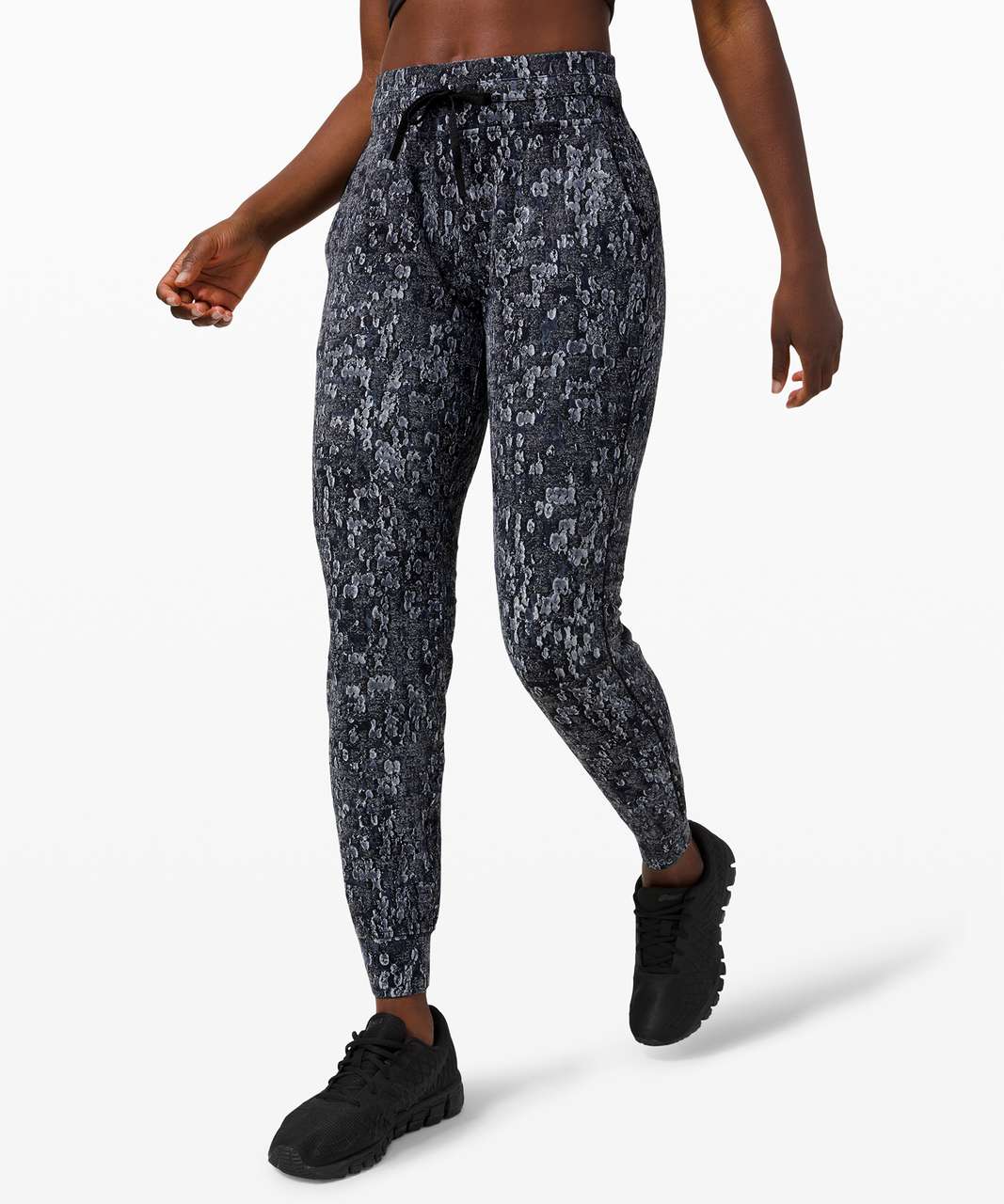 Lululemon Ready to Rulu Jogger 29 - Eventide Jacquard Spray Dye Black Deep  Coal - lulu fanatics