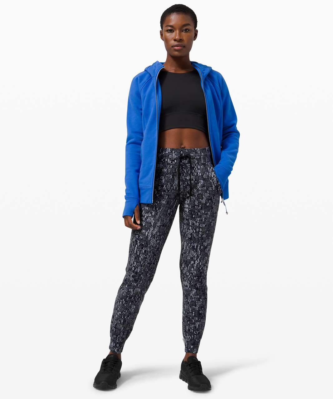 Lululemon Ready to Rulu Jogger 29 - Eventide Jacquard Spray Dye Black Deep  Coal - lulu fanatics