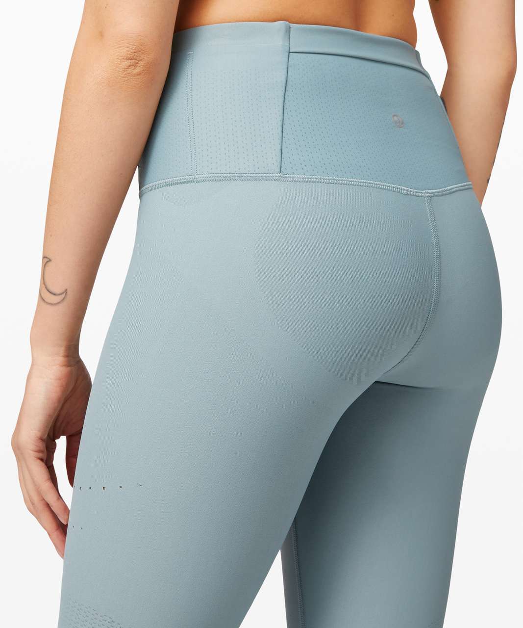 Lululemon Zoned In High Rise Crop 23" - Blue Cast