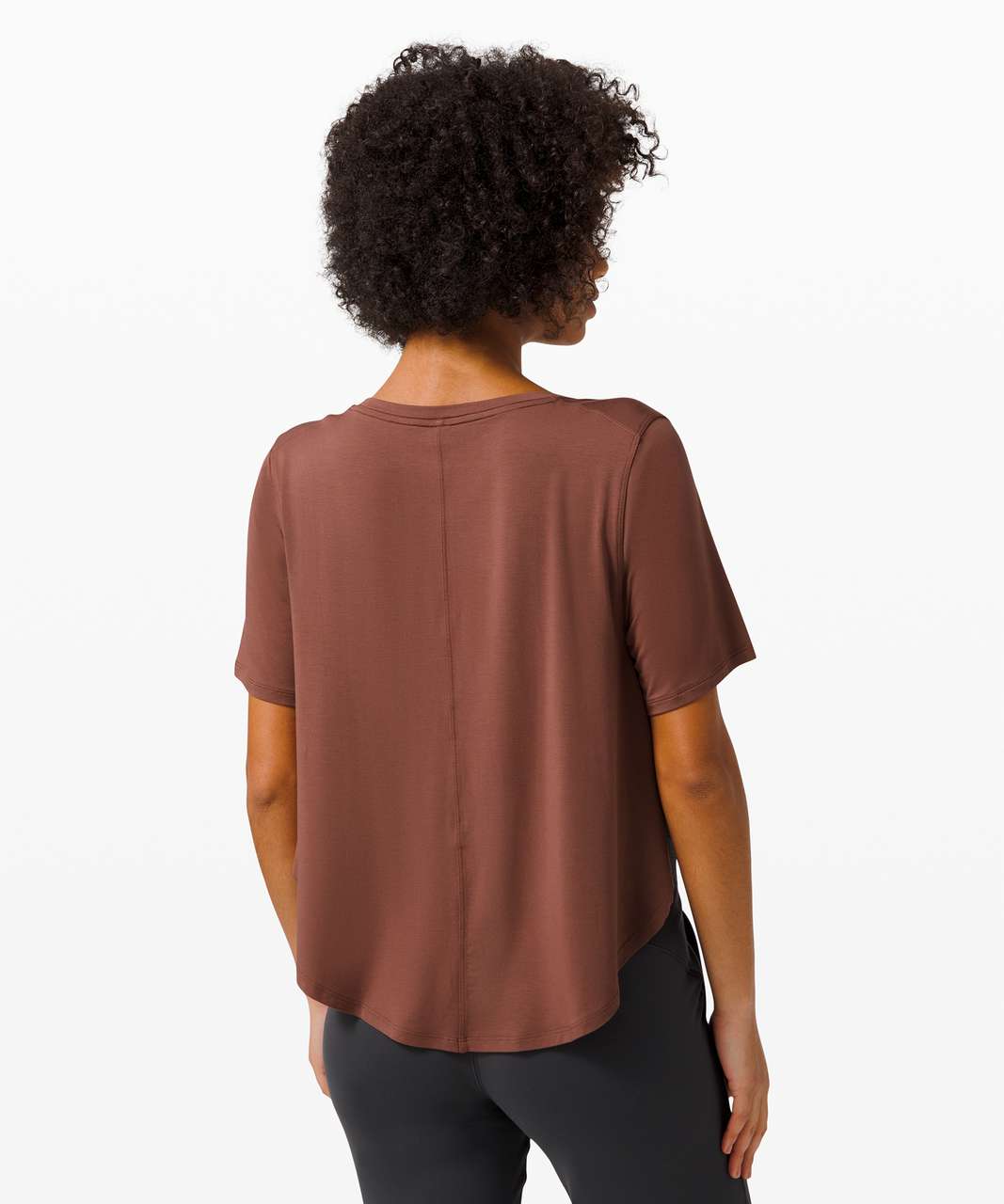 Lululemon Up for Down Time Short Sleeve - Ancient Copper - lulu