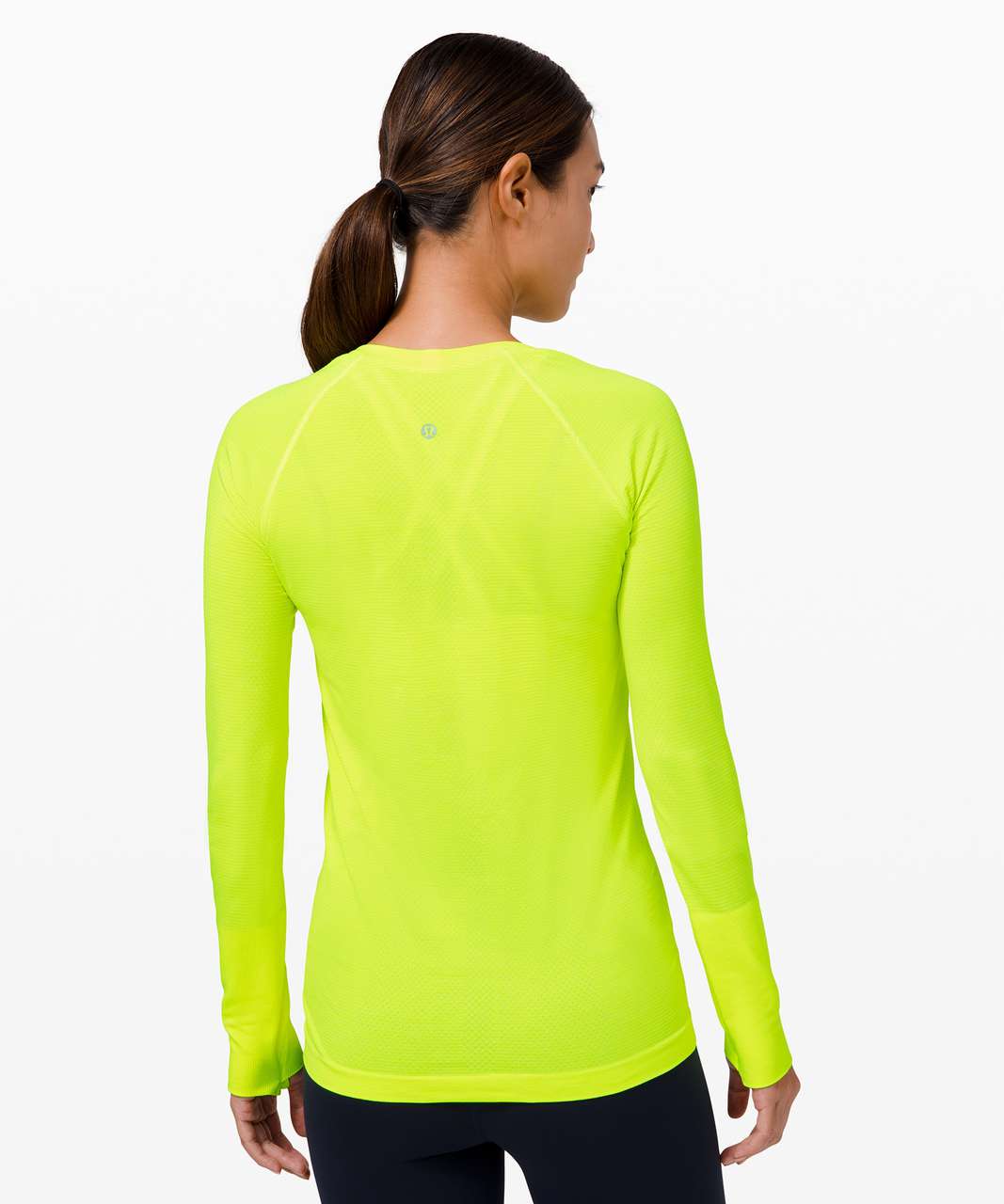 NEW Women Lululemon Swiftly Tech Long Sleeve 2.0 Wheat Yellow Size