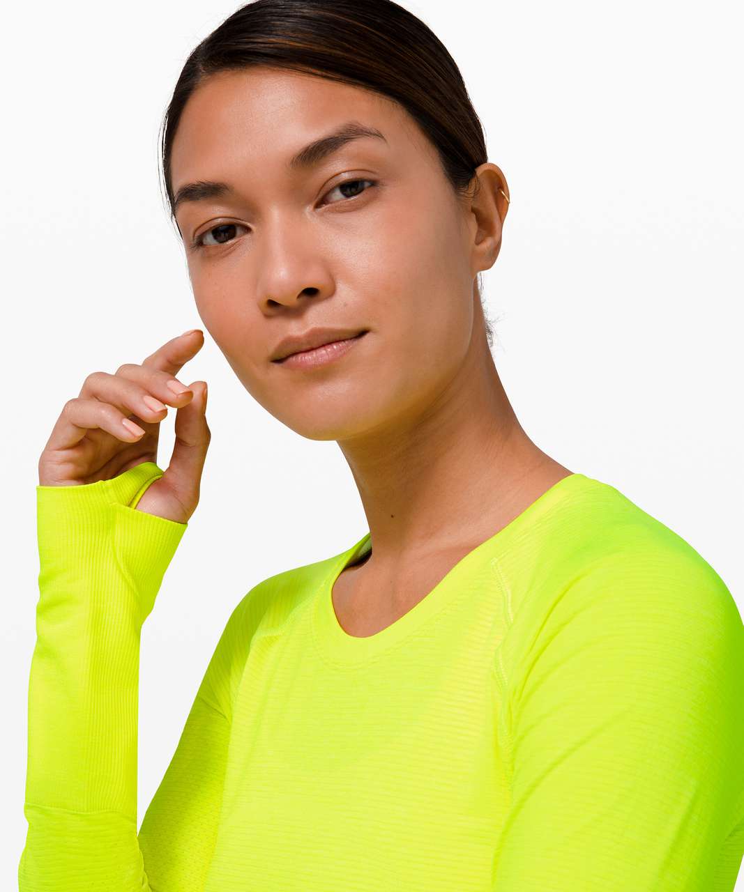 Lululemon Swiftly Tech Long Sleeve 2.0 - Highlight Yellow / Highlight Yellow