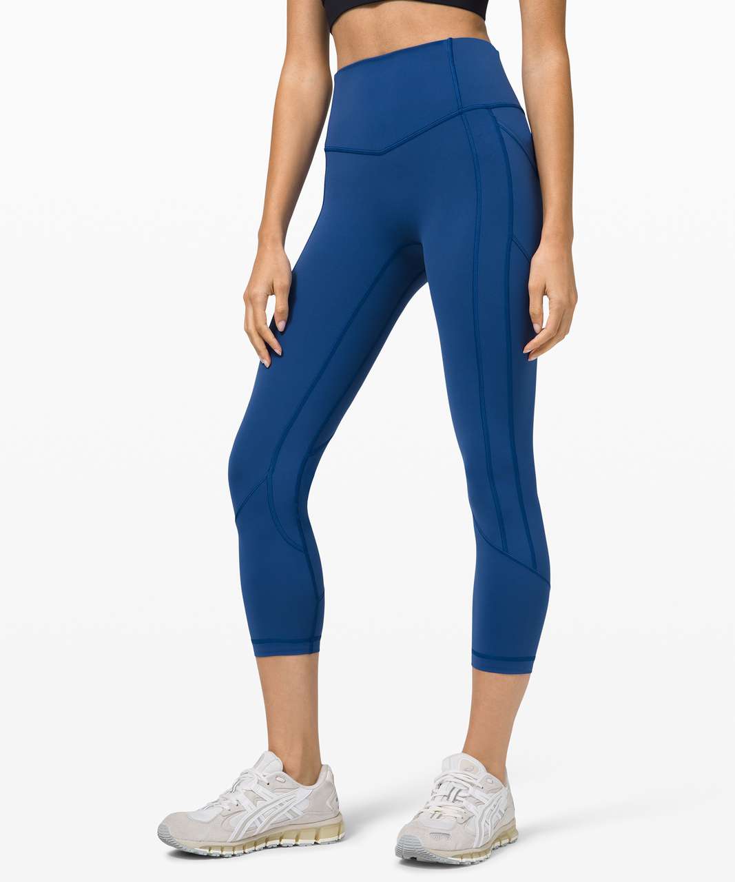 Size 4 Lululemon All the right places legging blue Night sea, Women's  Fashion, Activewear on Carousell