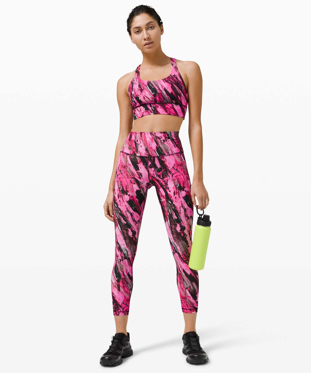 Lululemon Energy Bra Long Line *Medium Support, B–D Cup - Incentive Refresh  Multi - lulu fanatics