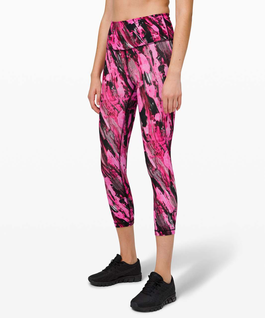 Lululemon Wunder Train High-Rise Crop 21 - Incentive Refresh Multi - lulu  fanatics