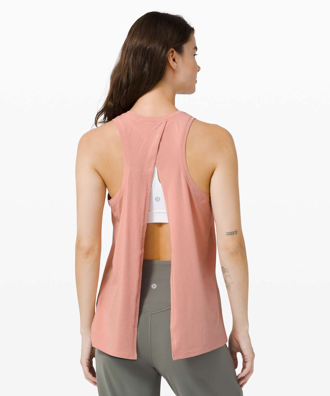 Lululemon All Tied Up Tank - Pink Pastel