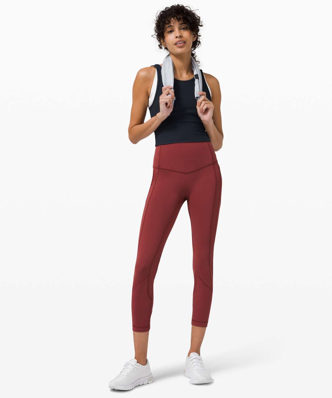 Lululemon Power Pivot Tank *Rib - True Navy - lulu fanatics