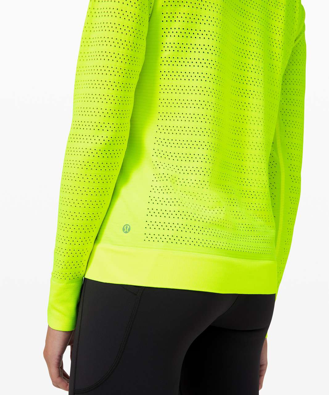 Lululemon Swiftly Breathe Long Sleeve Squad - Yellow Highlight / Yellow Highlight