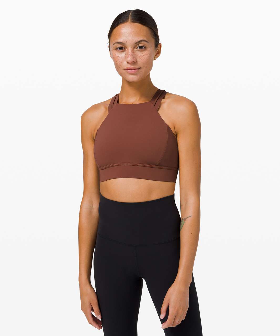 Ancient copper everything (energy bra 8 and WT 6) + my Hoka bondis ❤️ :  r/lululemon