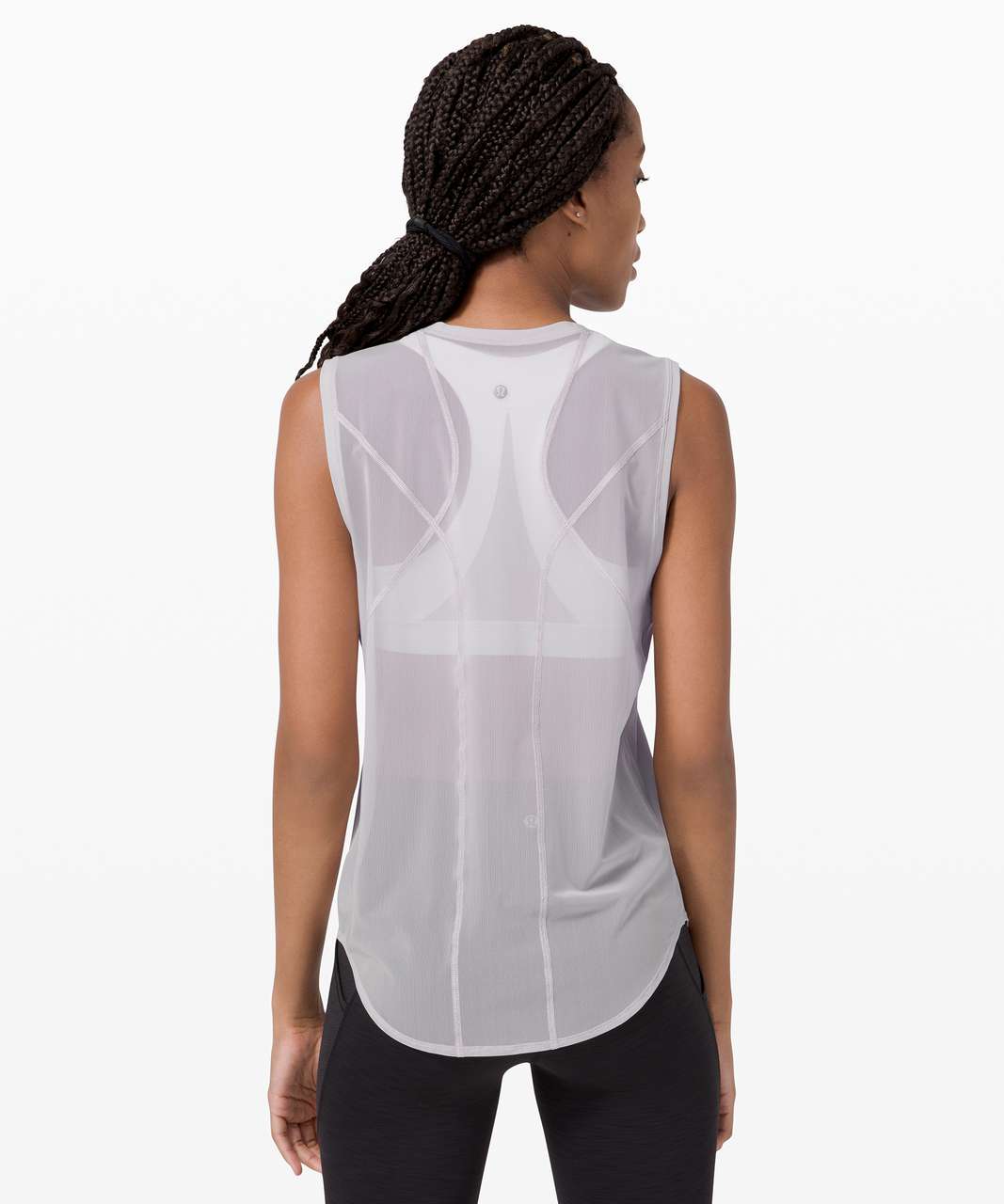 Lululemon Airy Breakaway Tank - Chrome