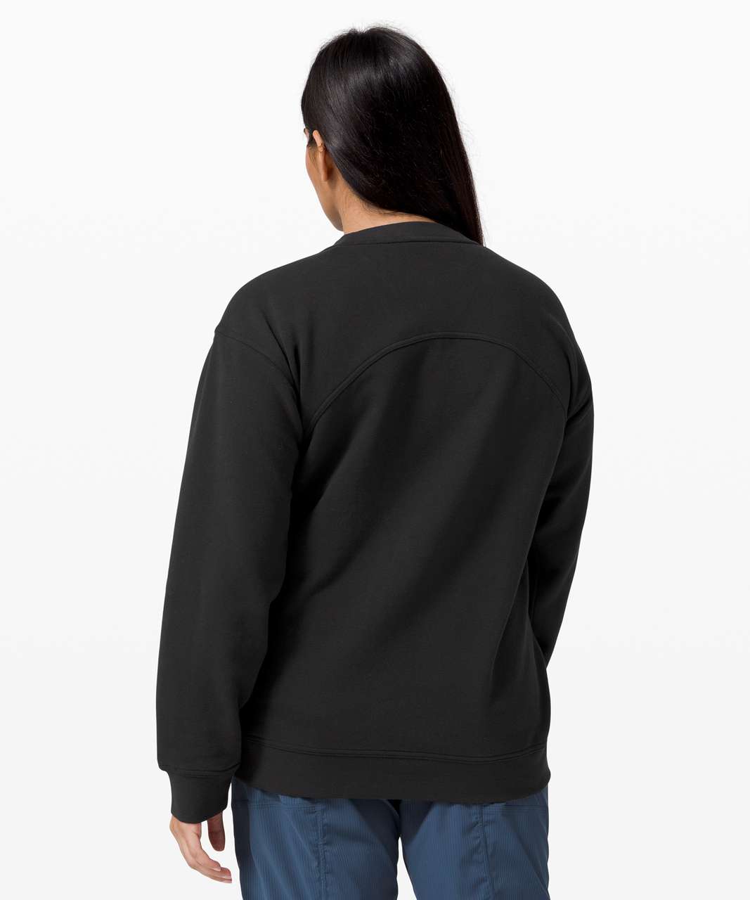 Lululemon Back To It Crew - Black - lulu fanatics