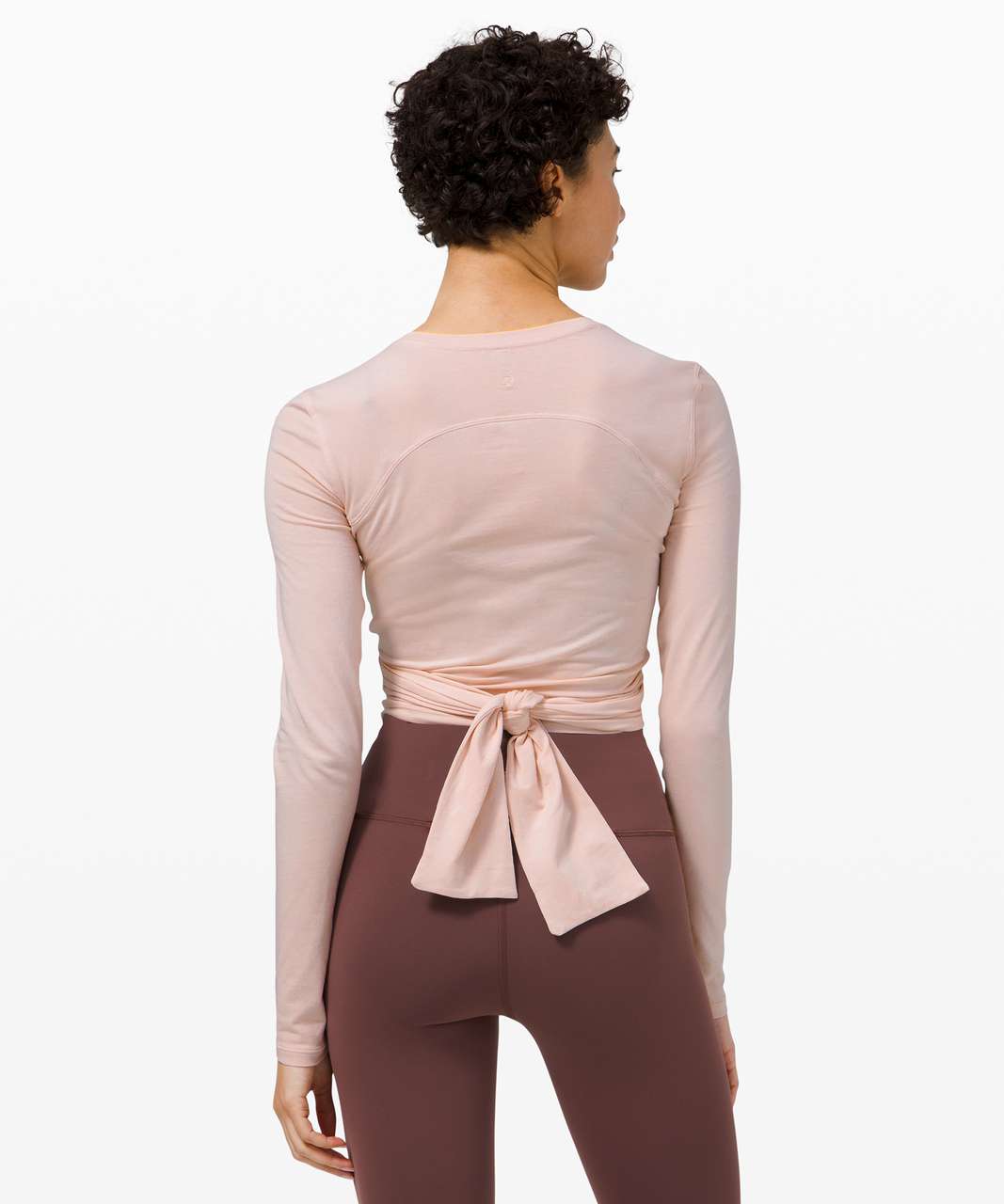 Lululemon Gather and Grow Long Sleeve - Feather Pink