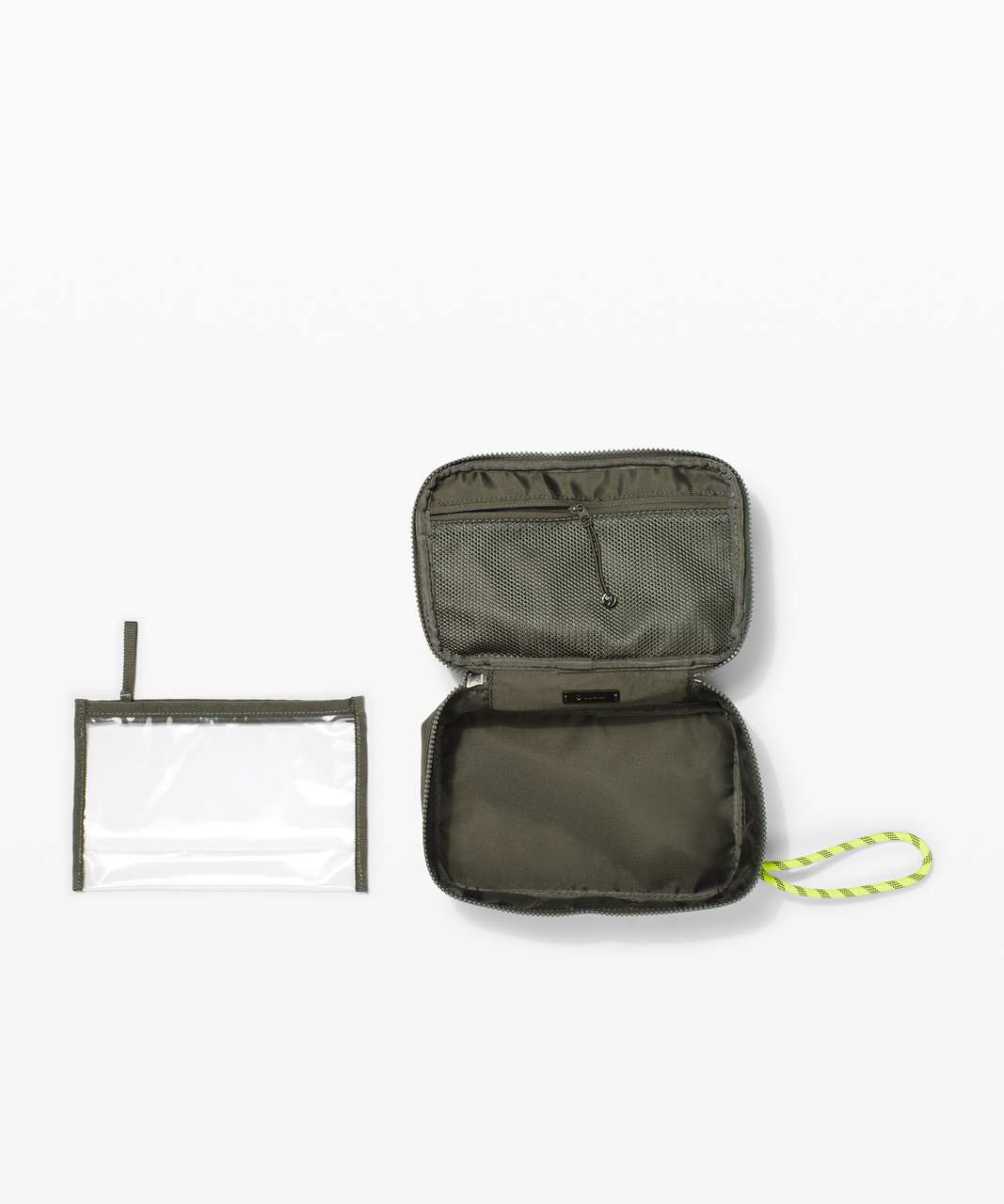 Lululemon Small Things Count Kit *4L - Army Green / Highlight Yellow
