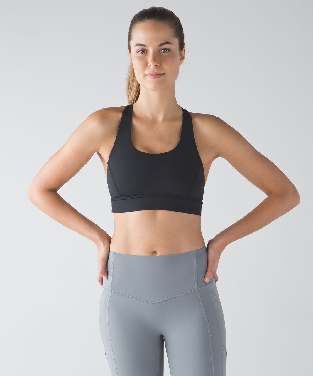 Lululemon Circuit Breaker Bra - Black - lulu fanatics