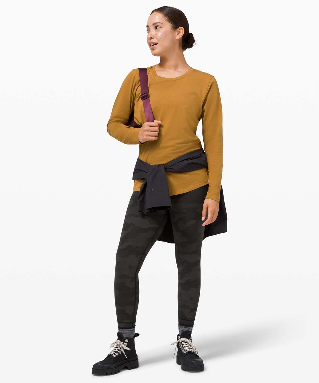 Lululemon Ever Ready Long Sleeve - Spiced Bronze