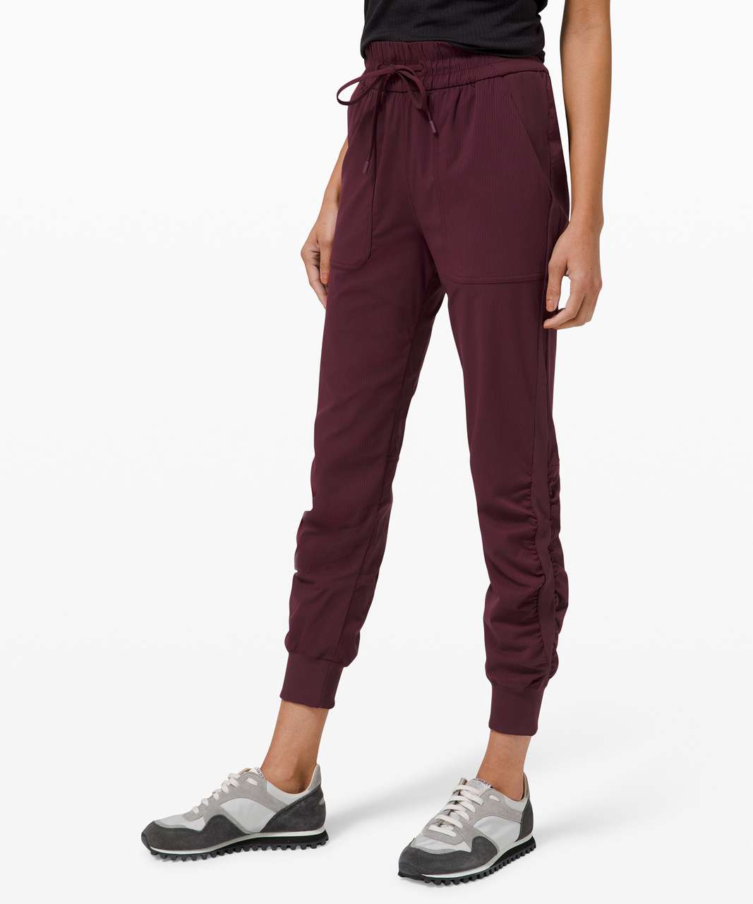 14] Lululemon Beyond the Studio Jogger Cassis, Women's Fashion, Activewear  on Carousell