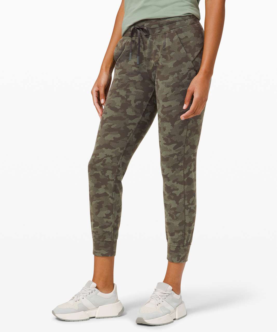 Lululemon Ready to Rulu Jogger 29 - Heritage Camo Dark Olive Green Twill  (First Release) - lulu fanatics