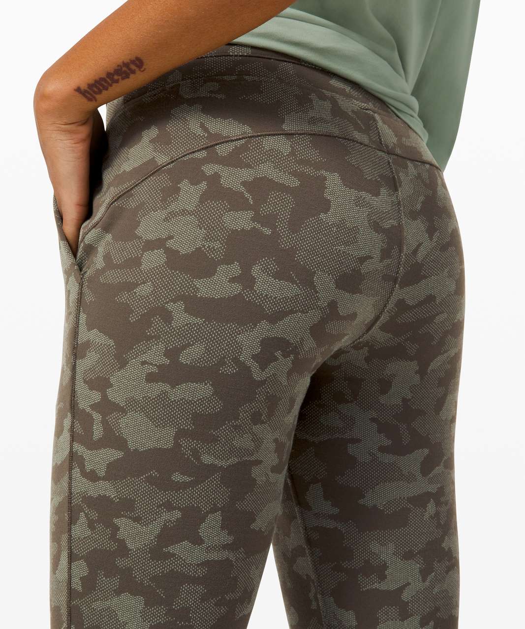 Lululemon Ready to Rulu Jogger 29 - Heritage Camo Dark Olive Green Twill  (First Release) - lulu fanatics