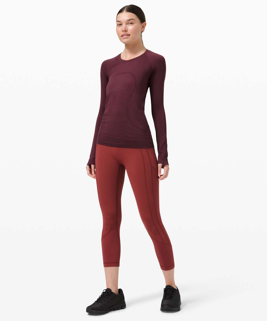 Lululemon Swiftly Tech Long Sleeve 2.0 - Cassis / Cassis - lulu