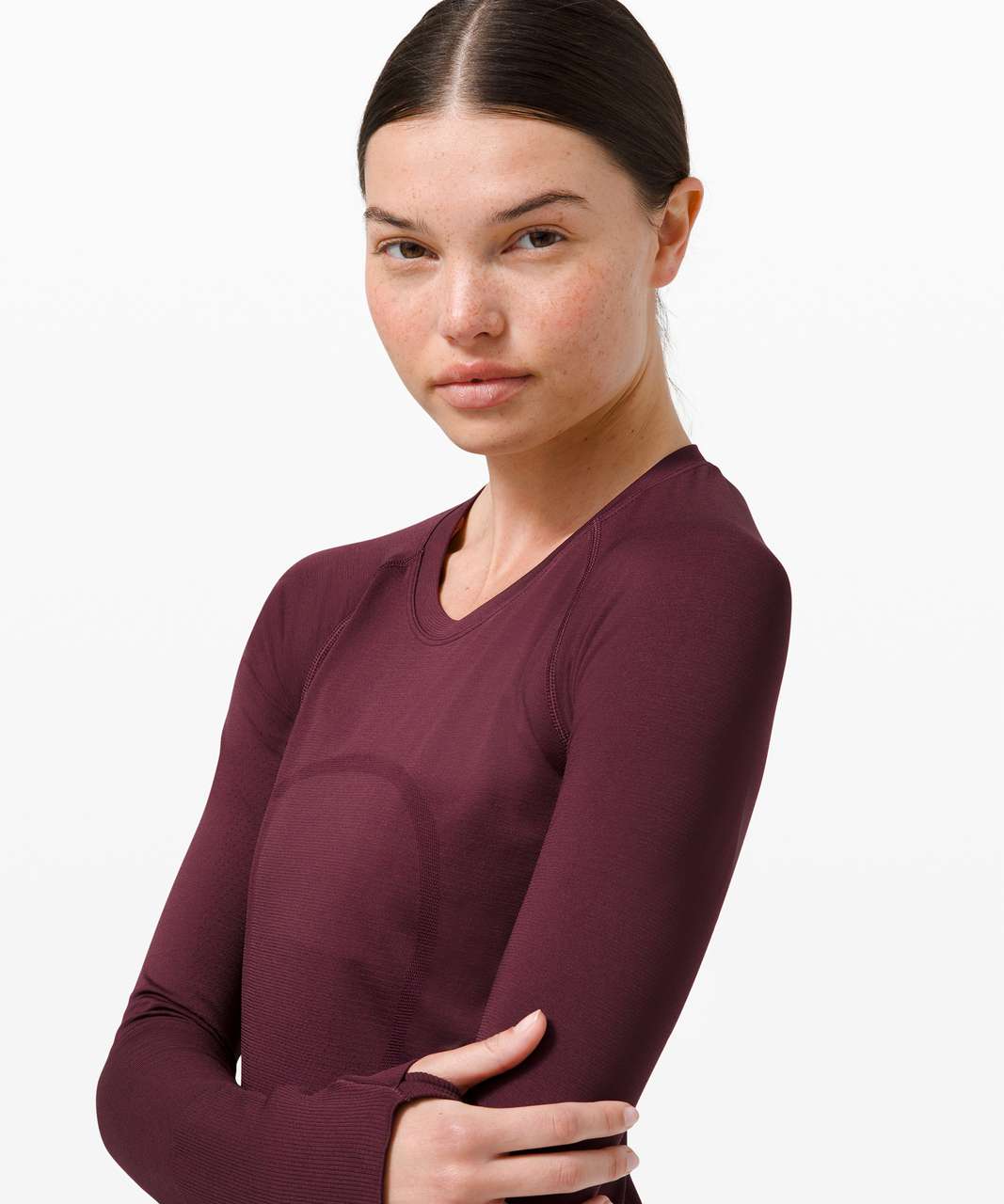 Lululemon Swiftly Tech Long Sleeve 2.0 - Cassis / Cassis - lulu