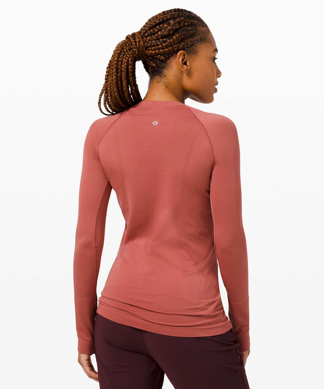 Lululemon Swiftly Tech Long Sleeve 2.0 - Soft Cranberry / Soft Cranberry