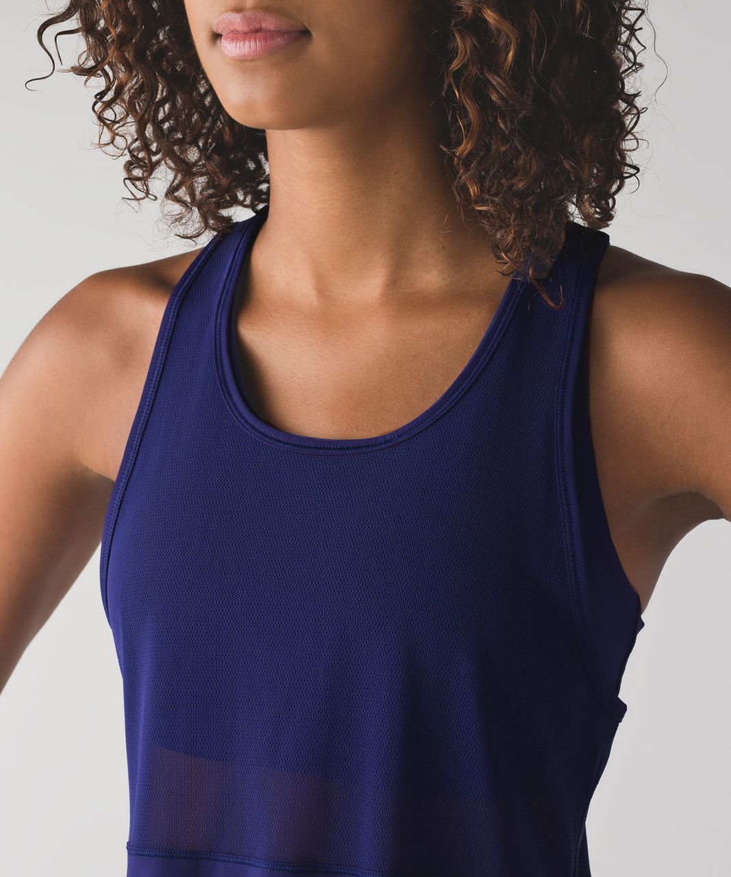 Lululemon Fast As Light 2-In-1 Tank - Emperor Blue