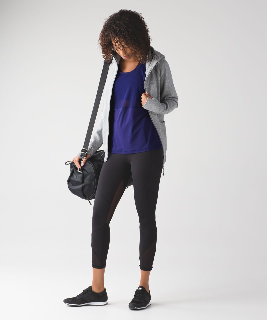 Lululemon Fast As Light 2-In-1 Tank - Emperor Blue