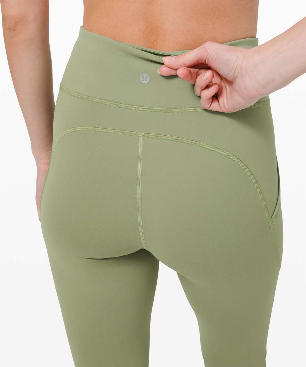 DAY 48! Leggings: @lululemon Align Pant 25” Willow Green Top