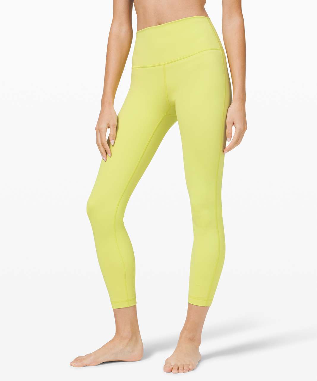 Lululemon Wunder Under High-Rise Tight 28 *Full-On Luxtreme - Lemon Vibe -  lulu fanatics