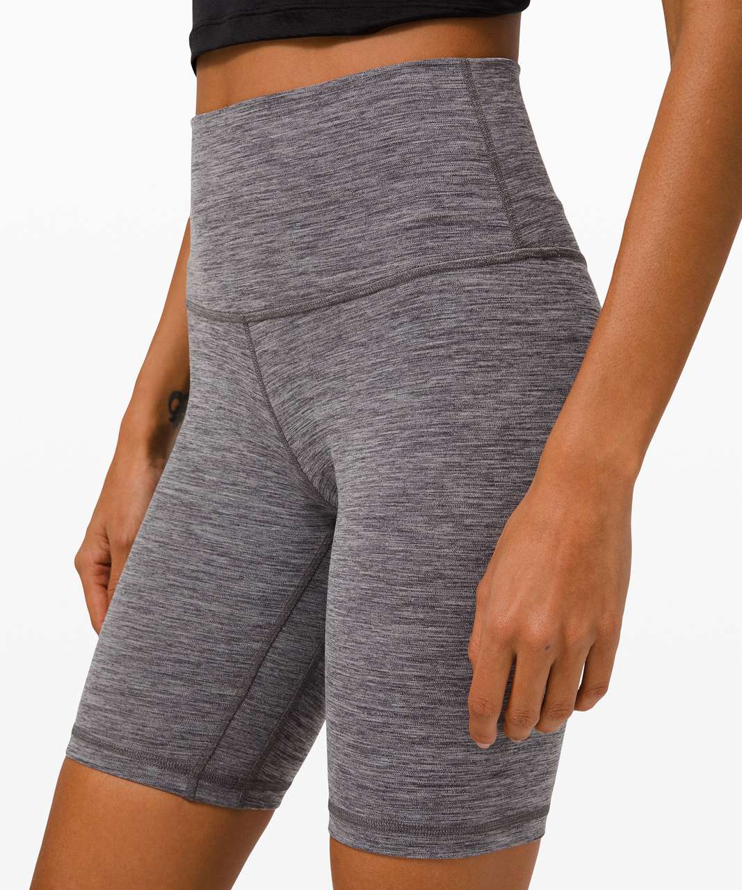 Lululemon Align Short 8" - Heathered Black