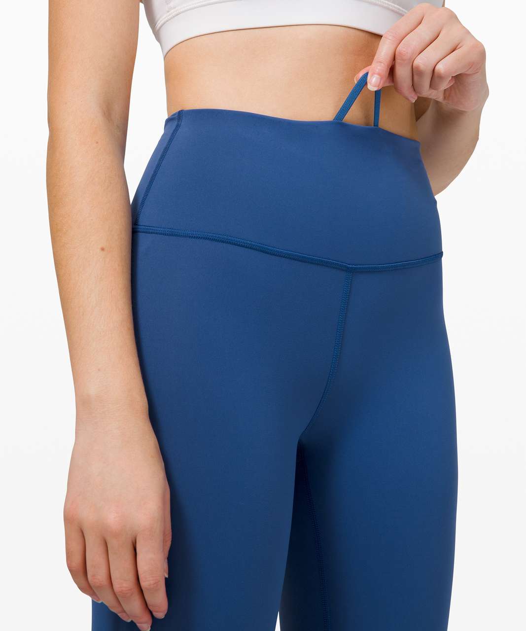 Lululemon Wunder Train High-Rise Tight 25 - Regatta Blue - lulu fanatics