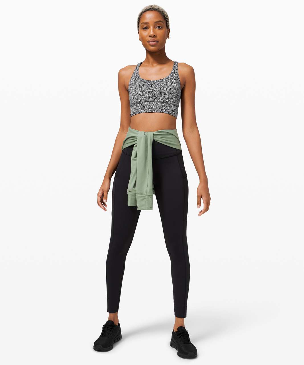 Lululemon + Energy Bra Long Line Medium Support, B–D Cup