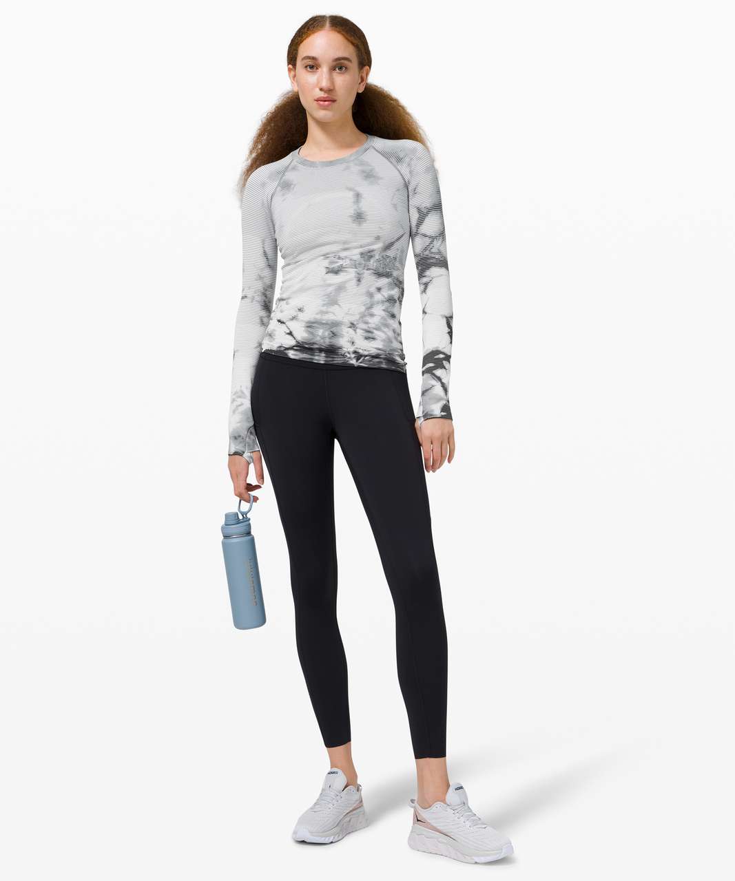 Lululemon Swiftly Tech Long Sleeve 2.0 *MultiDye - Multi Dye White / Grey /  Black - lulu fanatics