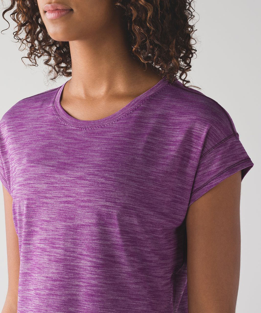 Lululemon Run Around Tee - Heathered Aurora