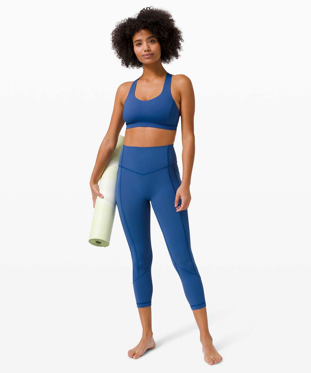 Lululemon Free To Be Serene Bra *High Neck In Graffiti Pop